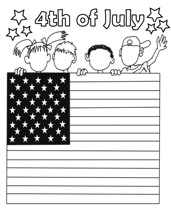 4th Of July - Sight Words, Reading, Writing, Spelling & Worksheets